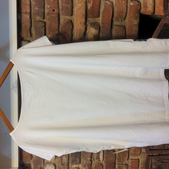 Tunic style print and lace shirt - Picture 5 of 6